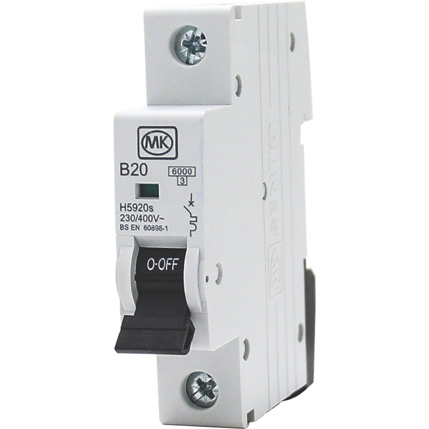MK Sentry 20A SP B Curve MCB (358KP)