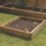 Forest  Square Raised Bed Natural Timber 900mm x 900mm x 140mm