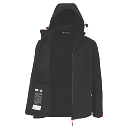 Herock Trystan Softshell Jacket Black Large 39-42" Chest