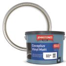 Johnstones Trade Covaplus 10Ltr Brilliant White Matt Emulsion  Paint