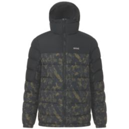 Regatta Aldthorn  Mens Jacket Black/Textured Print 3X Large 49-51" Chest