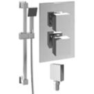 ETAL Spahr Rear-Fed Concealed Polished Chrome Thermostatic Mixer Shower
