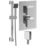 ETAL Spahr Rear-Fed Concealed Polished Chrome Thermostatic Mixer Shower