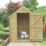 Shire  5' 6" x 6' 6" (Nominal) Apex Overlap Timber Shed