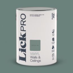 LickPro  5Ltr Green 04 Vinyl Matt Emulsion  Paint