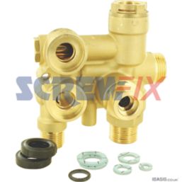 Baxi 7224763 3-Way Valve Assembly with By-Pass