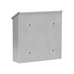 Burg-Wachter Aire Post Box Silver Powder-Coated