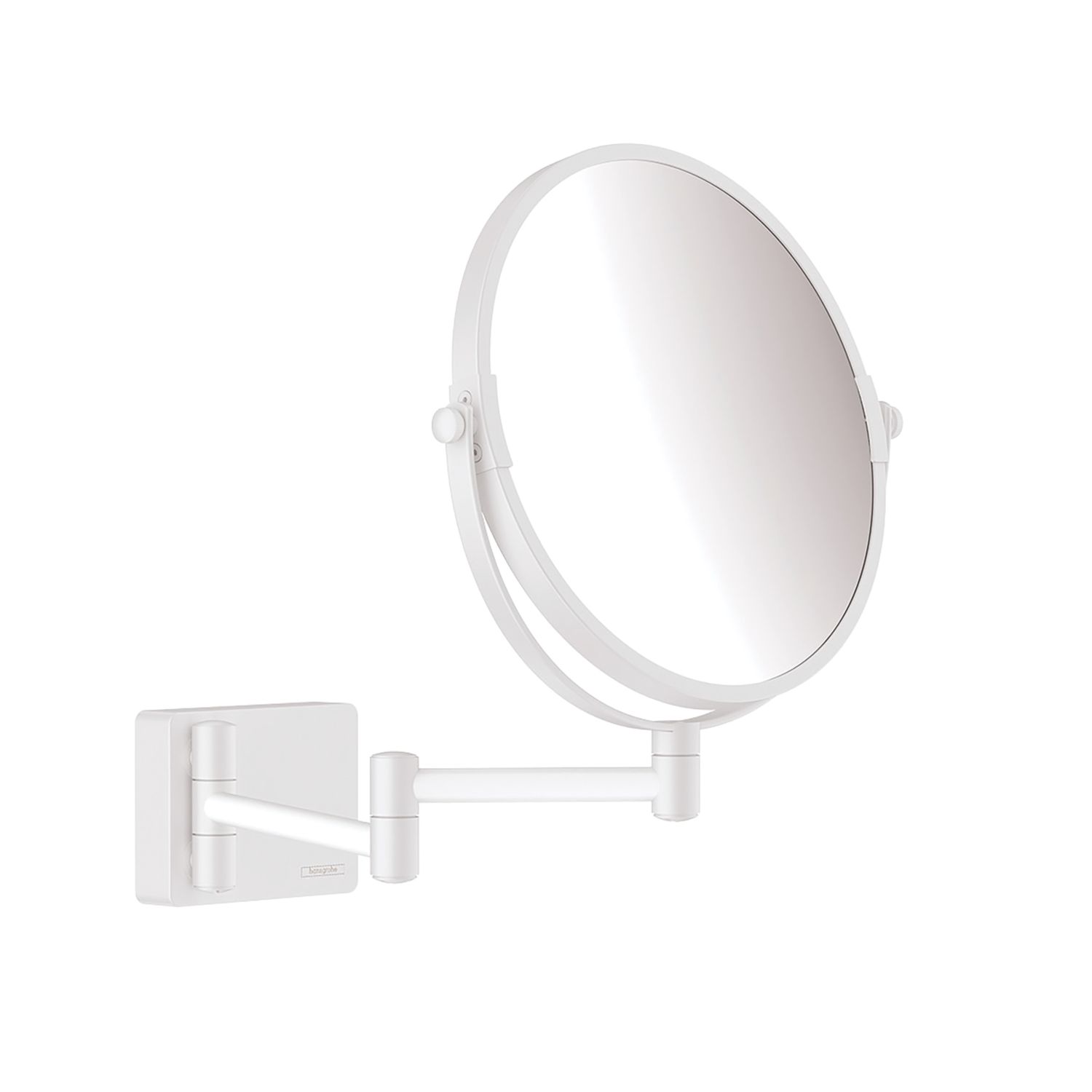 Hansgrohe AddStoris Shaving Mirror Matt White 208mm x 344mm x 283mm (358VG)