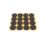 Essentials Brown Round Self-Adhesive Felt Pads 22mm x 22mm 80 Pack