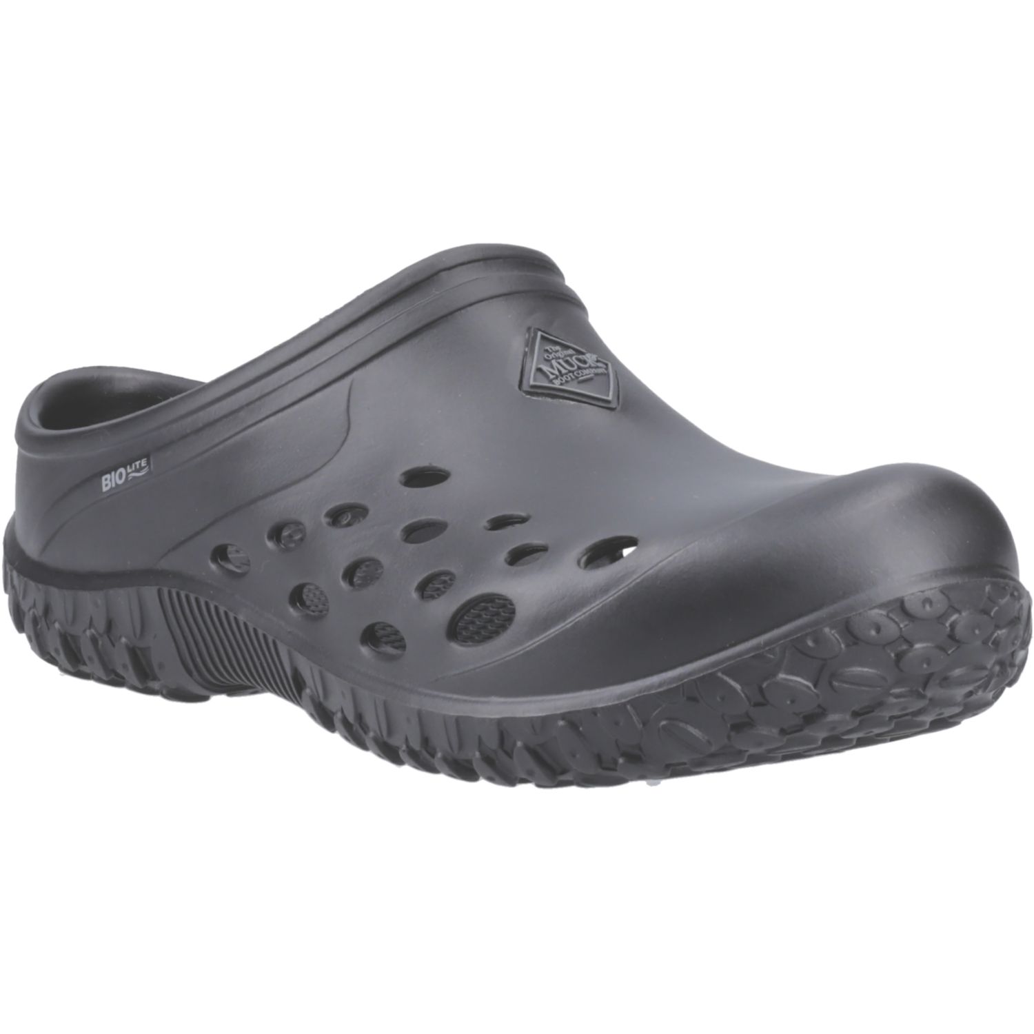 Muck Boots Size 10 Black Slip-On Non Safety Shoes (358YR)