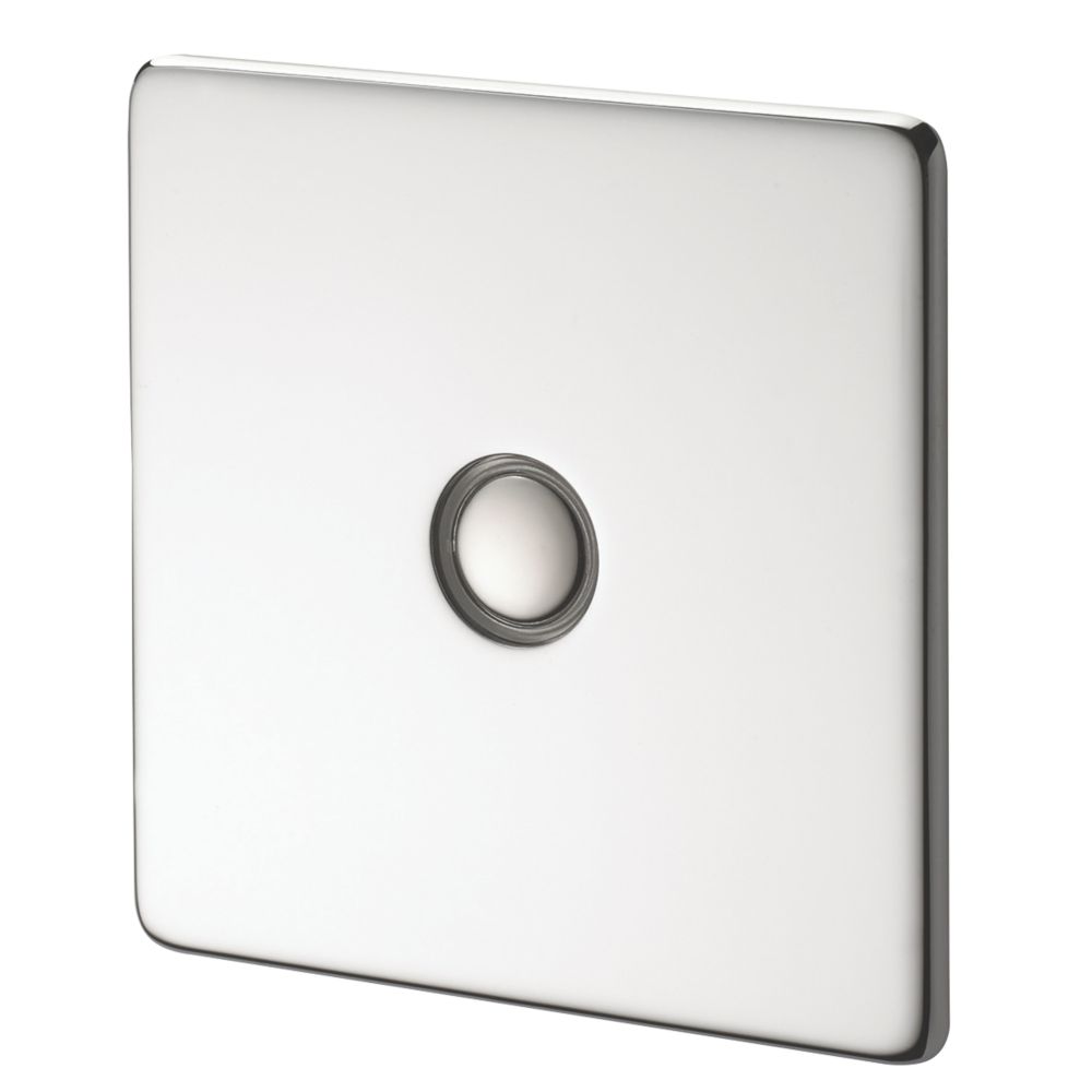 Crabtree Platinum 1-Gang 1-Way  Dimmer Switch  Polished Chrome