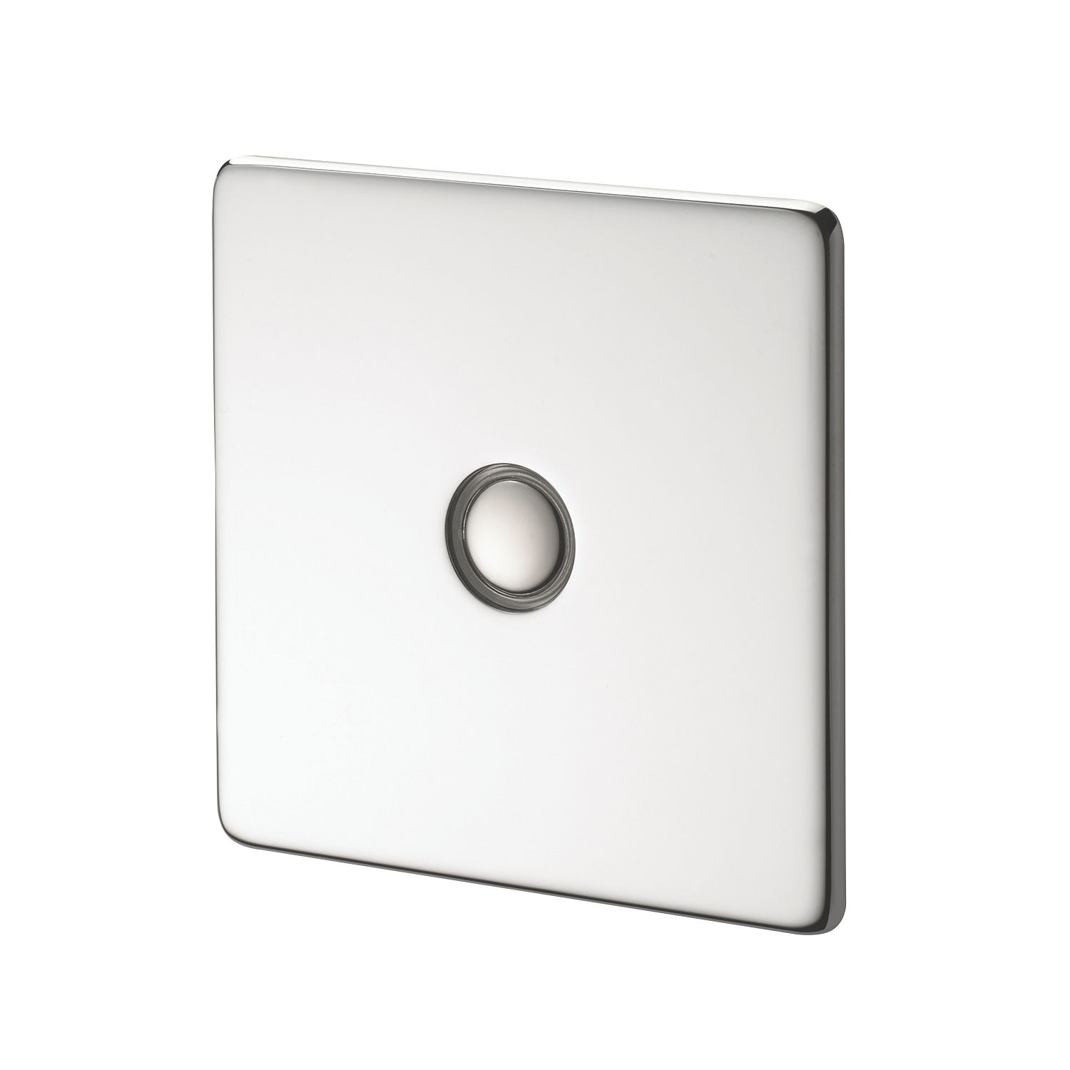 Crabtree Platinum 1-Gang 1-Way Dimmer Switch Polished Chrome (35917)