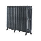 Arroll 760mm x 994mm 5896BTU Pewter Cast Iron 3 Column Radiator