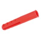 Rawlplug  Plastic Wall Plugs 6mm x 35mm 100 Pack