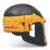 DEWALT  One Size 18V 1 x 2Ah Li-Ion XR P3 Powered Air Purifying Respirator with Hard Hat, Filters & Hearing Defenders
