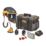DEWALT  One Size 18V 1 x 2Ah Li-Ion XR P3 Powered Air Purifying Respirator with Hard Hat, Filters & Hearing Defenders