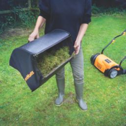 LawnMaster GV1333B Combo-01 33cm 1350W Grass Scarifier & Raker 240V