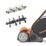 LawnMaster GV1333B Combo-01 33cm 1350W Grass Scarifier & Raker 240V