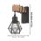 Eglo Townshend 5 Wall Light Black/Brown