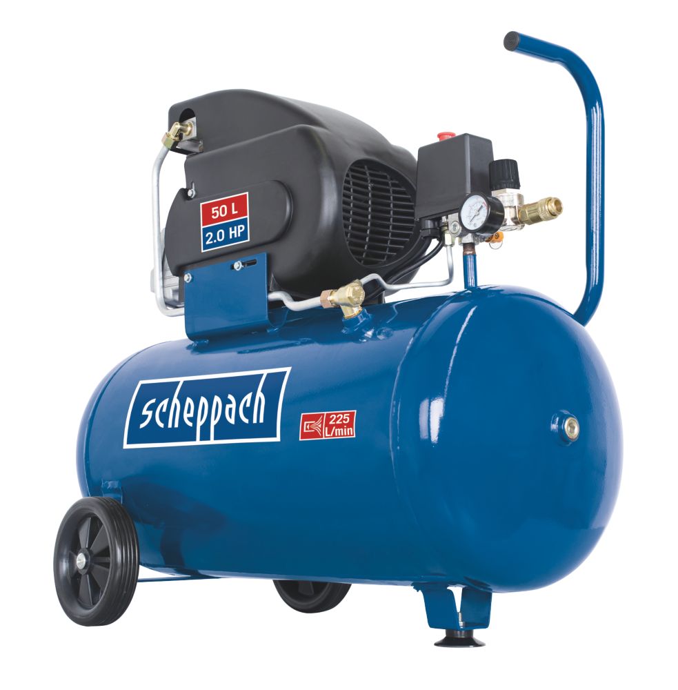 Scheppach HC60 50Ltr Brushless Electric Air Compressor 230V Screwfix