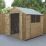 Forest  7' x 7' (Nominal) Apex Overlap Timber Shed with Assembly