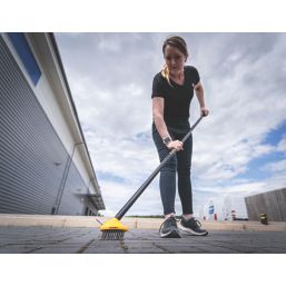 PATIO WEED BRUSH + SPARE HEAD