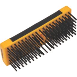 Roughneck Mini Wire Brush Set 3 Pieces - Screwfix