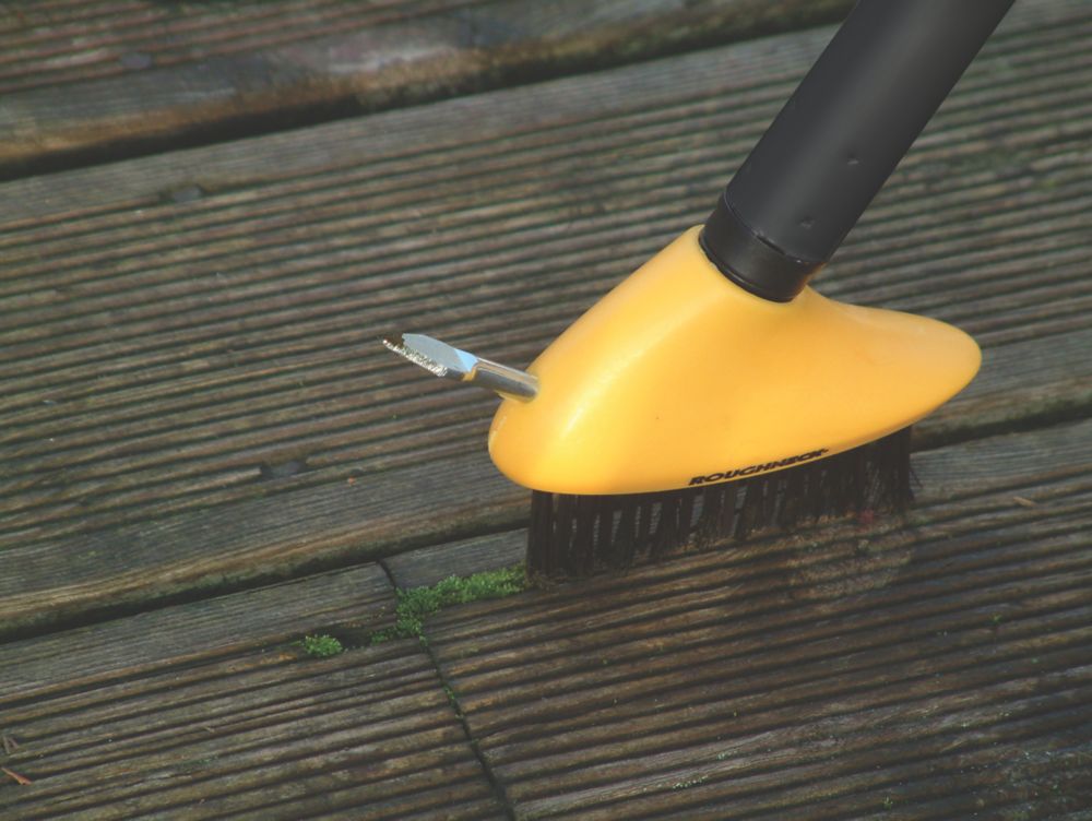 PATIO WEED BRUSH + SPARE HEAD