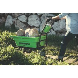 Greenworks GWG40GC 40V Li-Ion   Cordless Self-Propelled Garden Cart - Bare