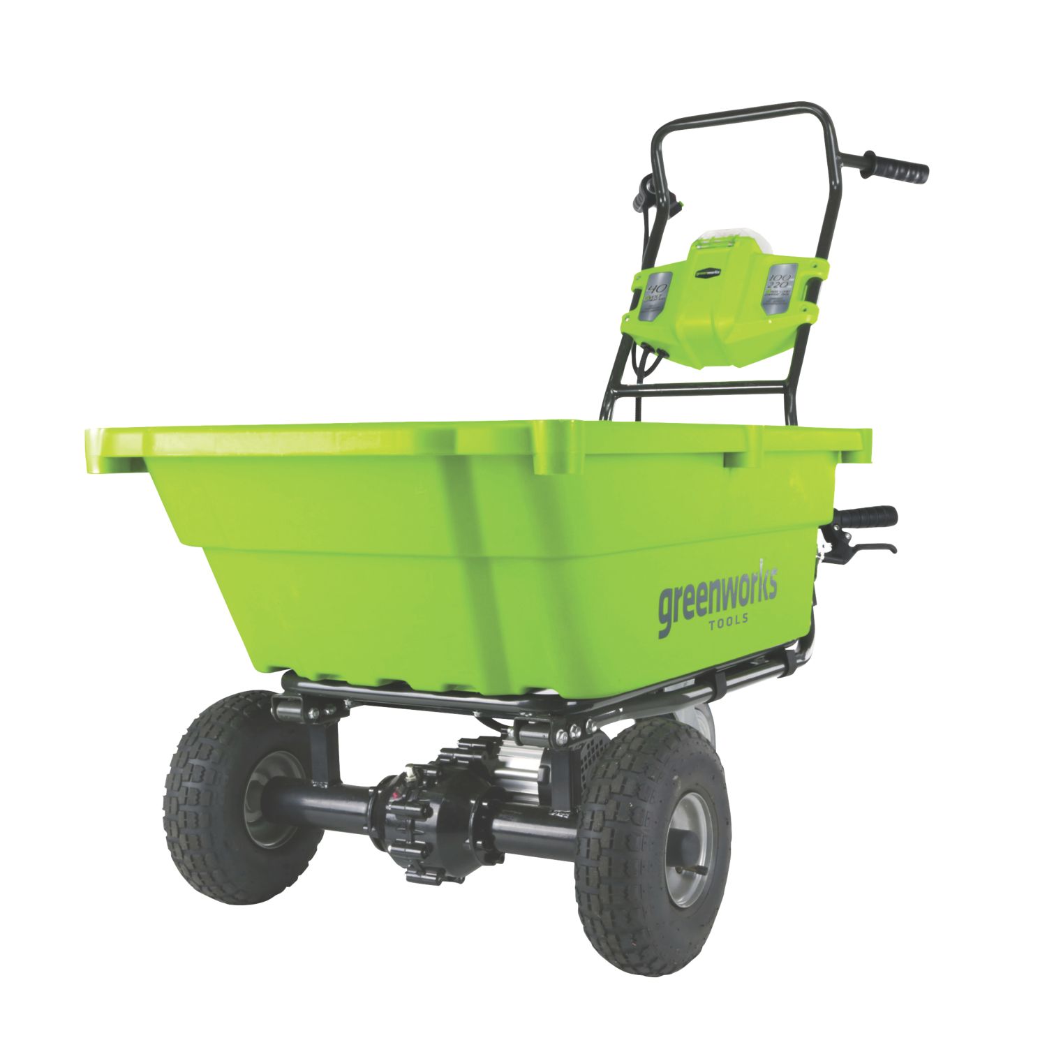 Greenworks GWG40GC 40V Li-Ion Cordless Self-Propelled Garden Cart - Bare (359KT)