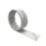 Wilsonart Calcutta Marble  Worktop Edging White & Grey 3000mm x 38mm
