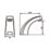 Infratap Avon Polished Chrome  120mm Sensor Mono Basin Mixer Tap