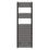 Flomasta  Curved Towel Radiator 1800mm x 600mm Black 3146BTU