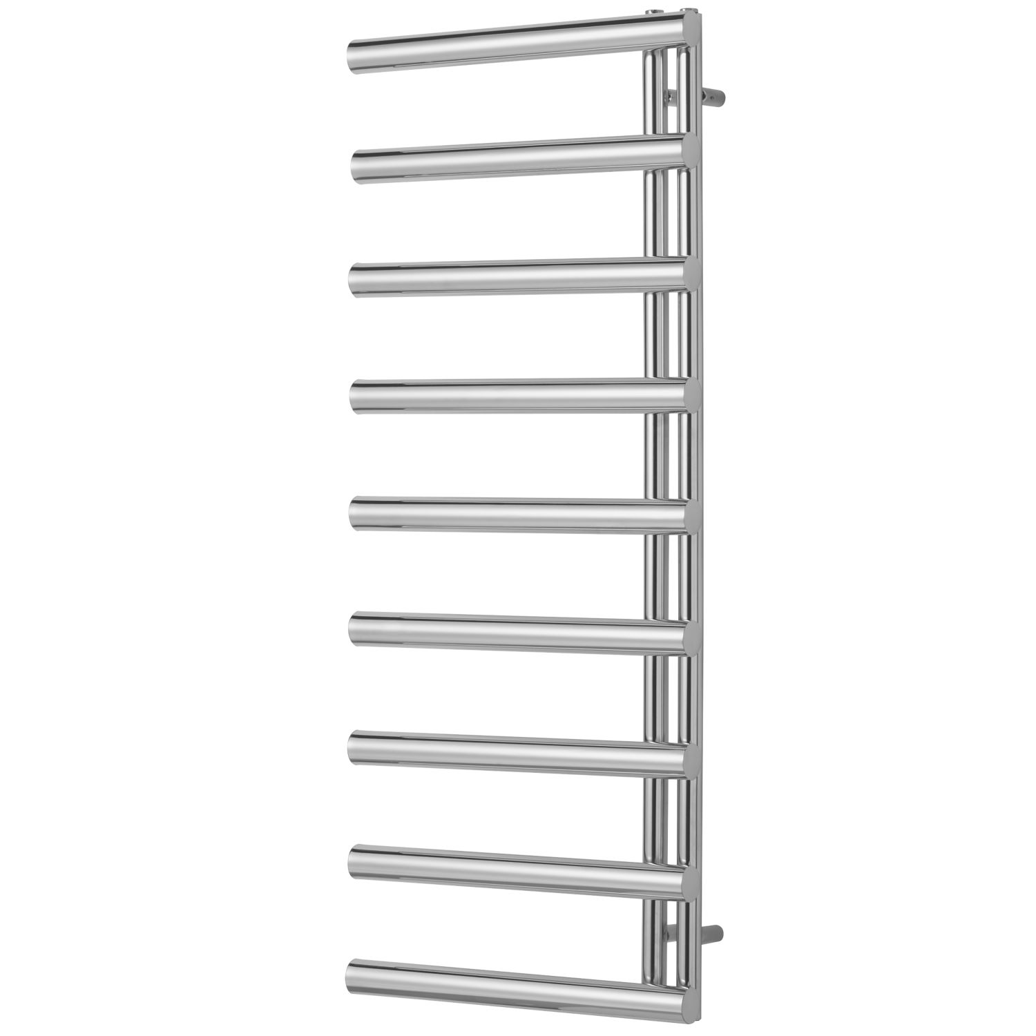 Towelrads 1245mm x 500mm 1716BTU Chrome Flat Designer Towel Radiator (359RY)