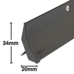 Stormguard Rain Deflector Black 914mm