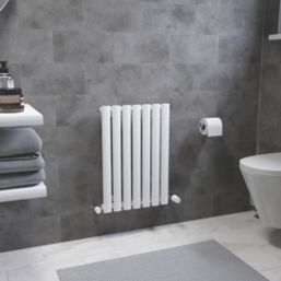 Ximax Fortuna 600mm x 410mm 1072BTU White Vertical Designer Radiator