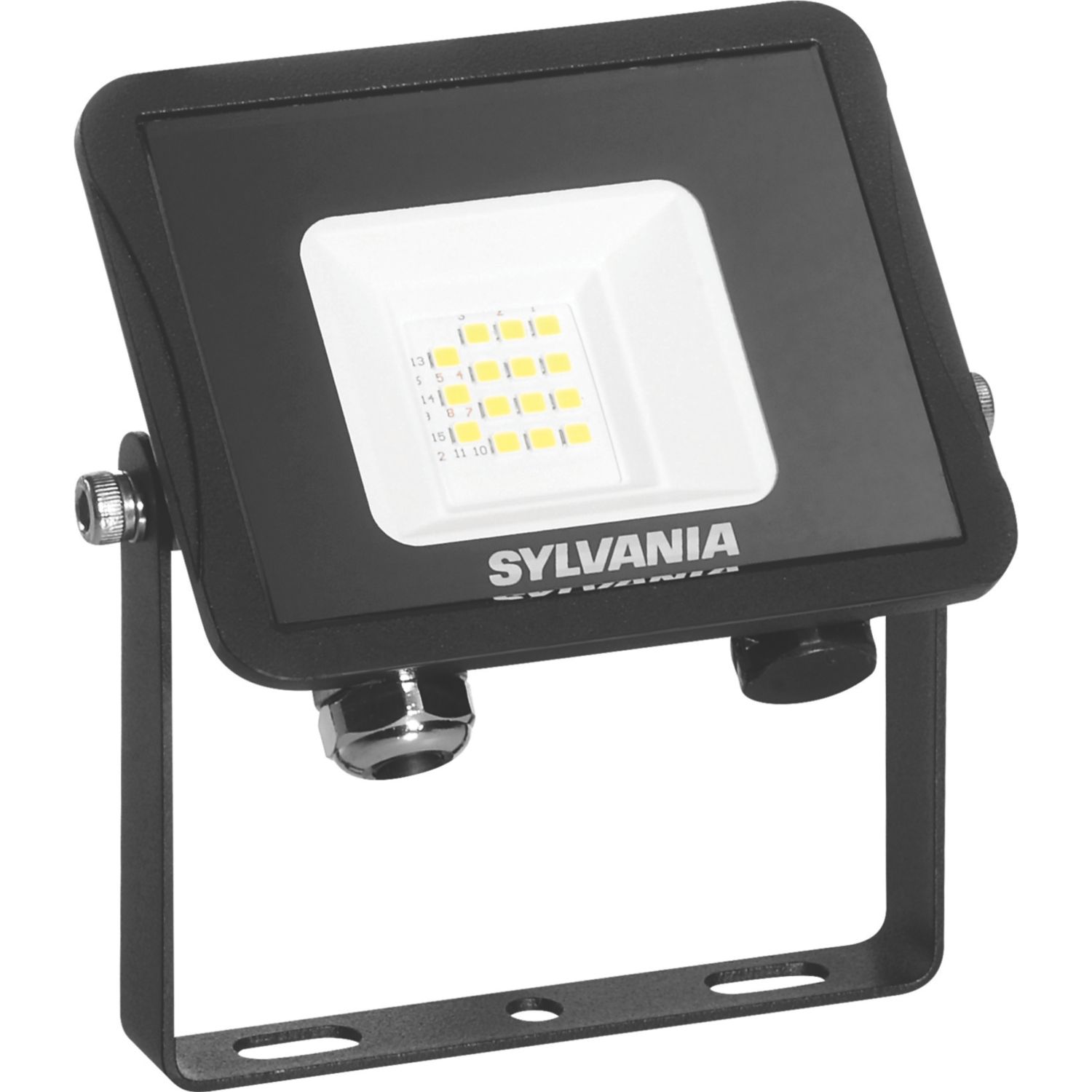 Sylvania Sylflood Indoor & Outdoor LED Flood Light Black 9.5W 1000lm (359VN)