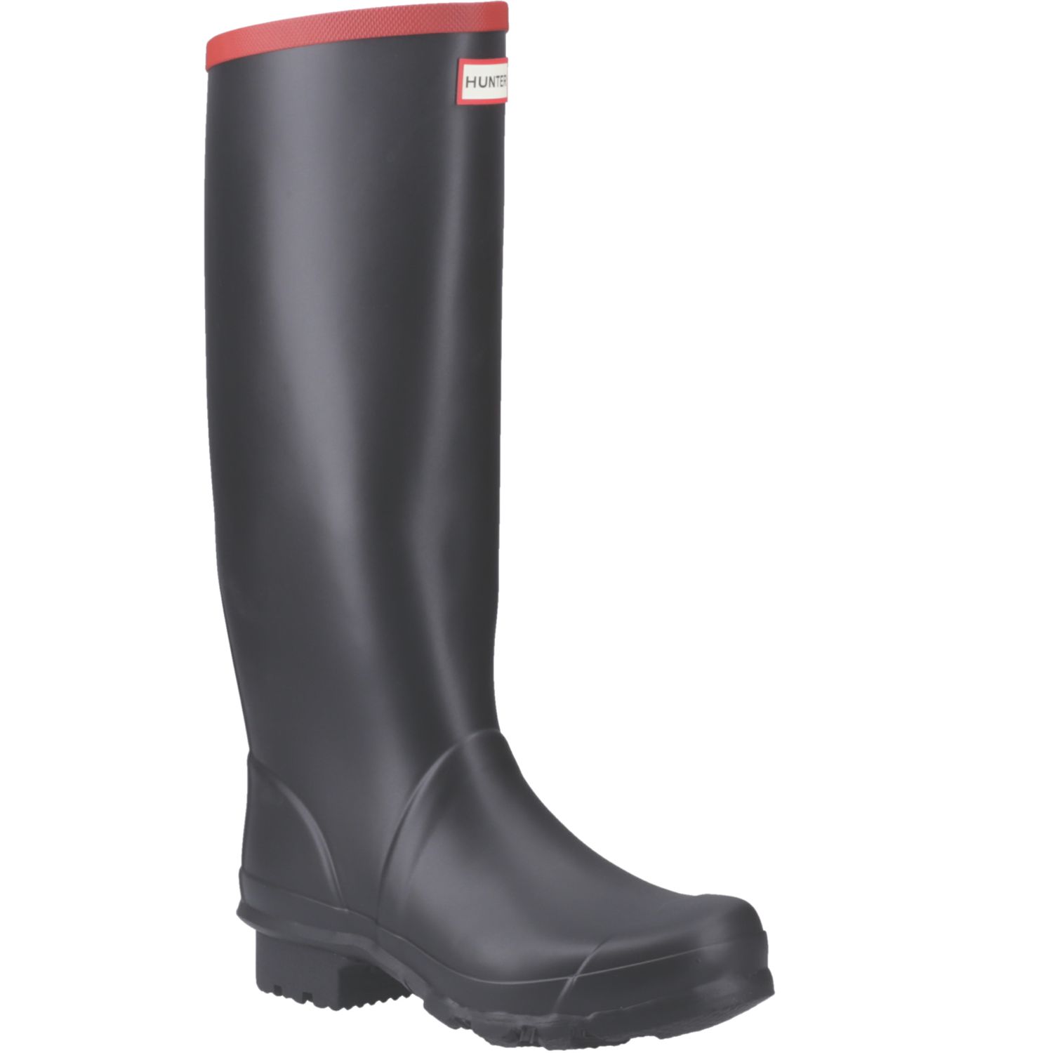 Hunter Argyll Full Knee Size 12 Black Non Safety Wellies (359XW)