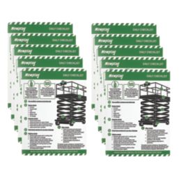 Scafftag  MEWP Tag Inserts 10 Pack
