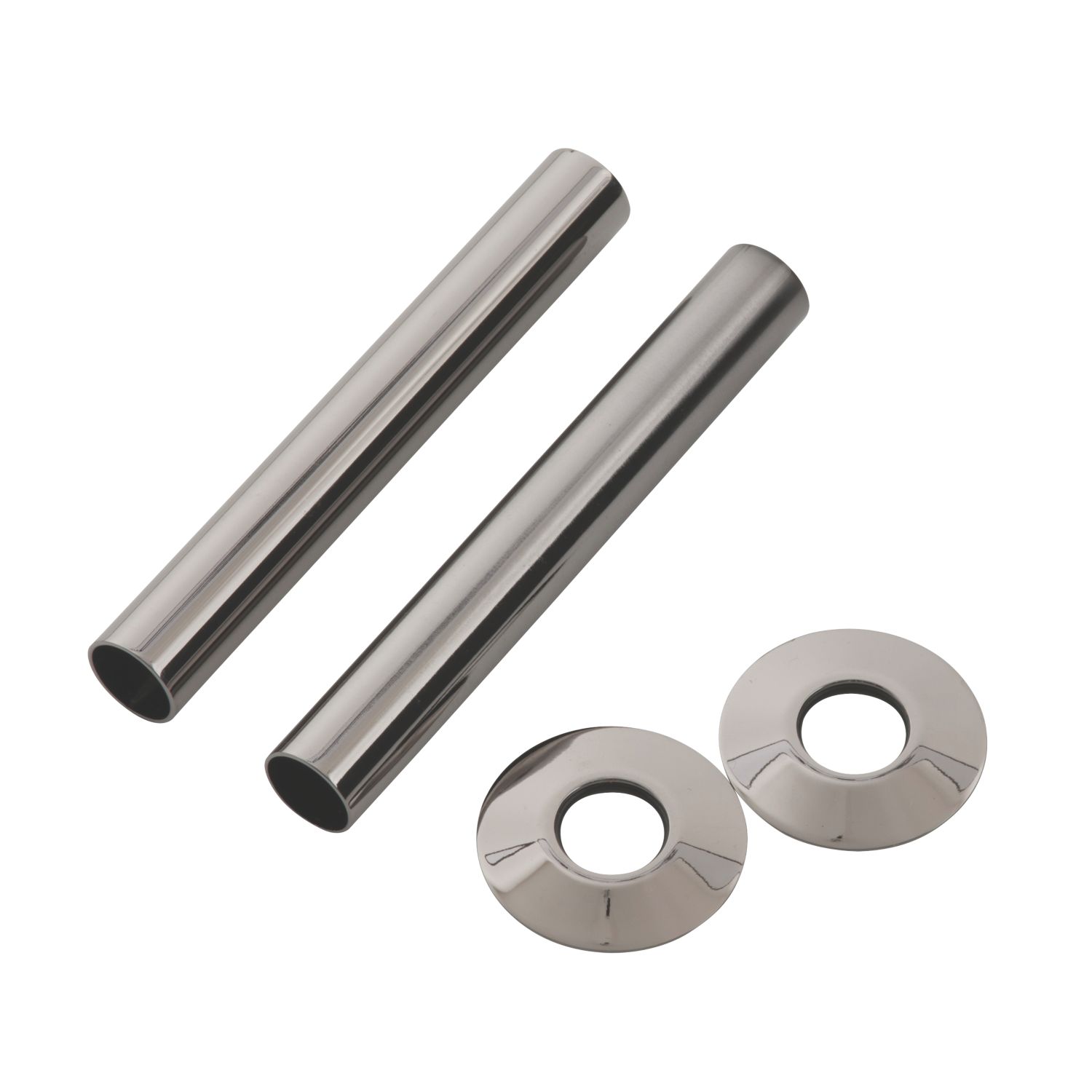 Arroll Pipe Shroud Kit Black Nickel 18mm x 130mm 2 Pack (3600G)