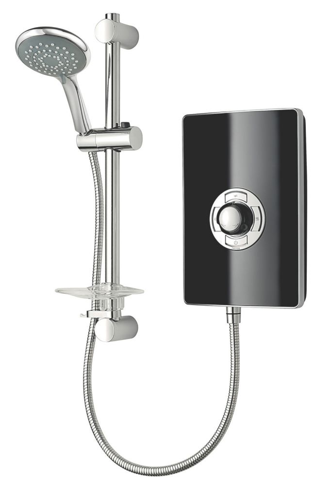 Triton Miniatures Black Gloss 9.5kW  Manual Electric Shower