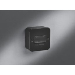 Knightsbridge  10A 1-Gang TP Metal Clad Fan Isolator Switch