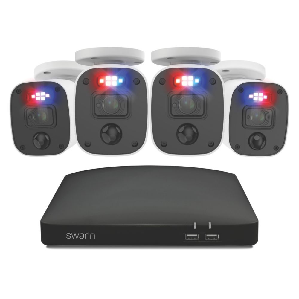 Swann SWDVK-8468042KMQB-EU 1TB 8-Channel 4K Wired DVR Security