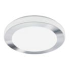 Eglo Carpi LED Bathroom Ceiling Light White / Chrome 7.3W 2220lm