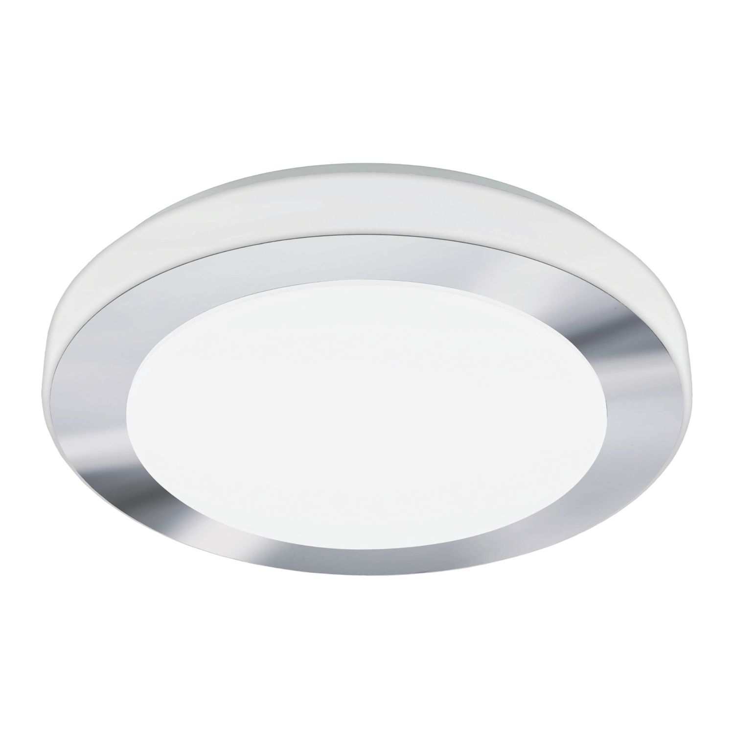 Eglo Carpi LED Bathroom Ceiling Light White / Chrome 7.3W 2220lm (360CV)
