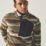 Regatta Frankie Borg Half Zip Fleece Ground Coffee Mountain Range  2X Large 46-48" Chest