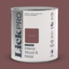 LickPro 2.5Ltr Red 06 Satin Water-Based Trim Paint