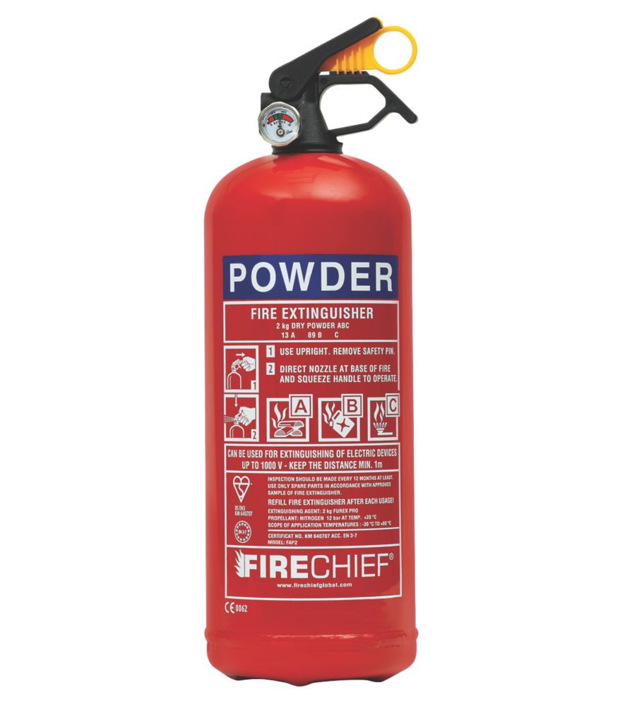 2kg on sale fire extinguisher