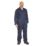 Site Almer  Coveralls Navy Blue 2X Large 60" Chest 31" L