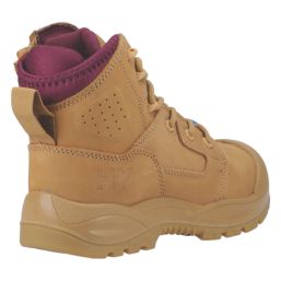 Hard Yakka Legend Size 5 Womens Wheat Water-Resistant  Safety Boots